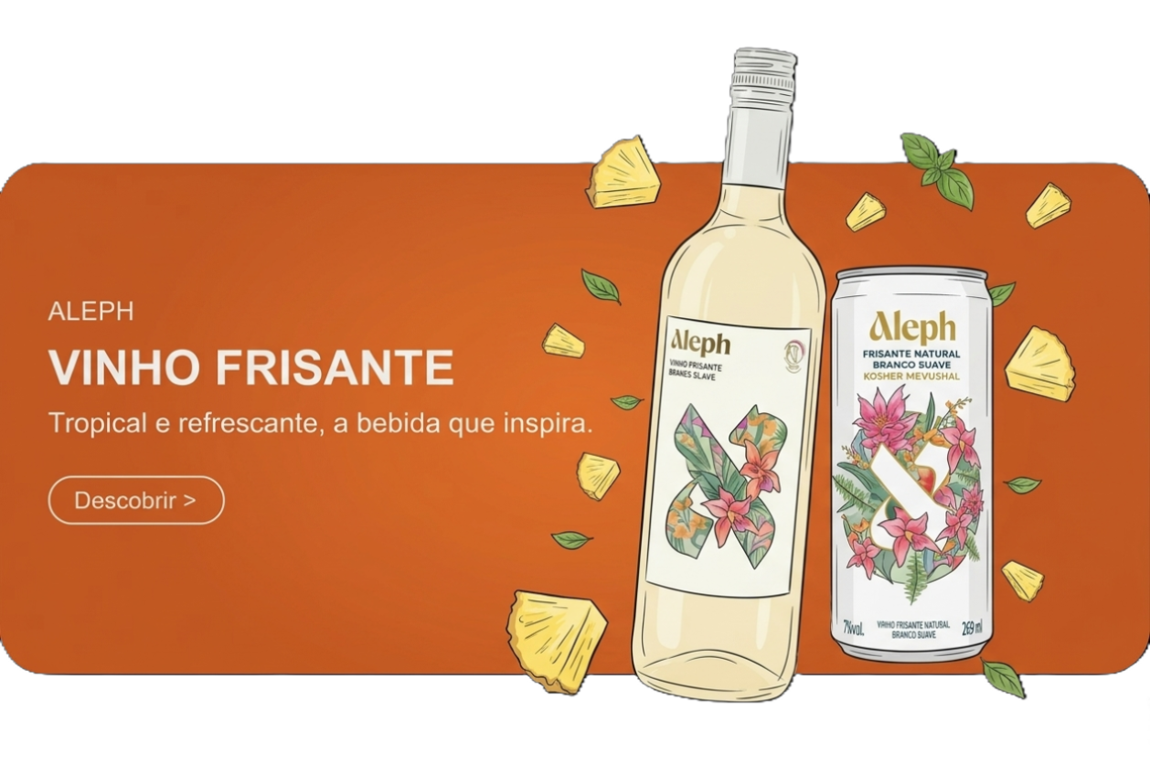 Vinho Frisante - Aleph - Tropical e refrescante, a bebida que inspira